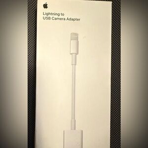 A Official Apple Lightning to USB Camera Adapter BRAND NEW